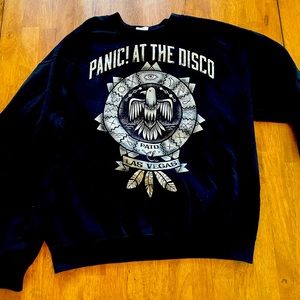 P!ATD crewneck sweatshirt